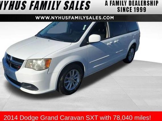 DODGE GRAND CARAVAN 2014 2C4RDGCGXER209658 image